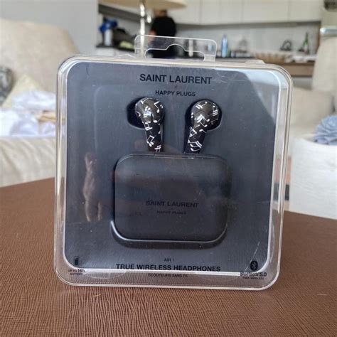 SAINT LAURENT X HAPPY PLUGS.